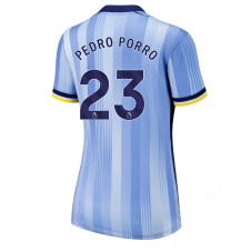 Tottenham Hotspur Pedro Porro #23 Bortatröja Dam 2024-25 Korta ärmar